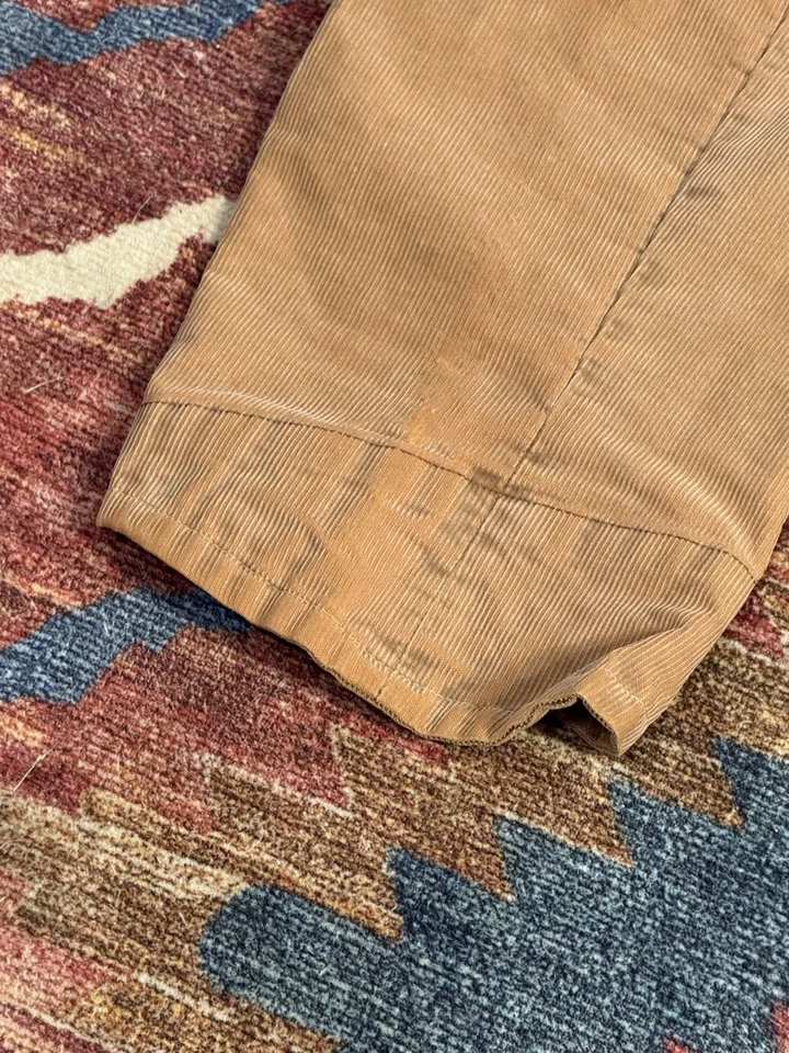 Винтажные оранжевые вельветовые инженерные брюки Levi's 70-е 80-е 36x32 редкие - Изображение 3 из 4