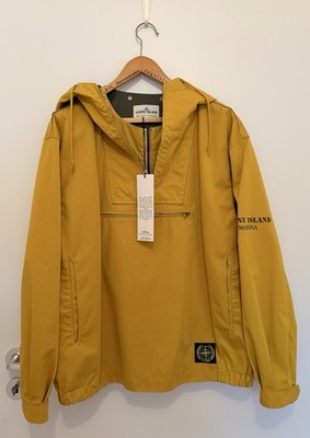 Stone Island Marina 40 Anni Raso Gommato Cover Colorato Organic With Garment Bag