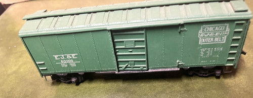 Roundhouse HO 40' AAR Caja Montada Coche EJ&E #69000 con Bocina Gancho Acopladores | Zustand: Used