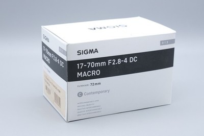 Sigma 17-70mm f/2.8-4 DC Macro OS HSM Contemporary für Nikon F Objektiv