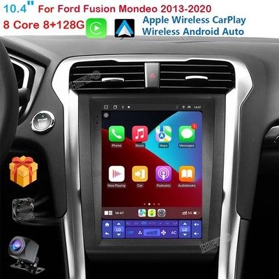 For Ford Fusion Mondeo 2013-2020 10.4'' Android Car Stereo Radio GPS Navi Carplay