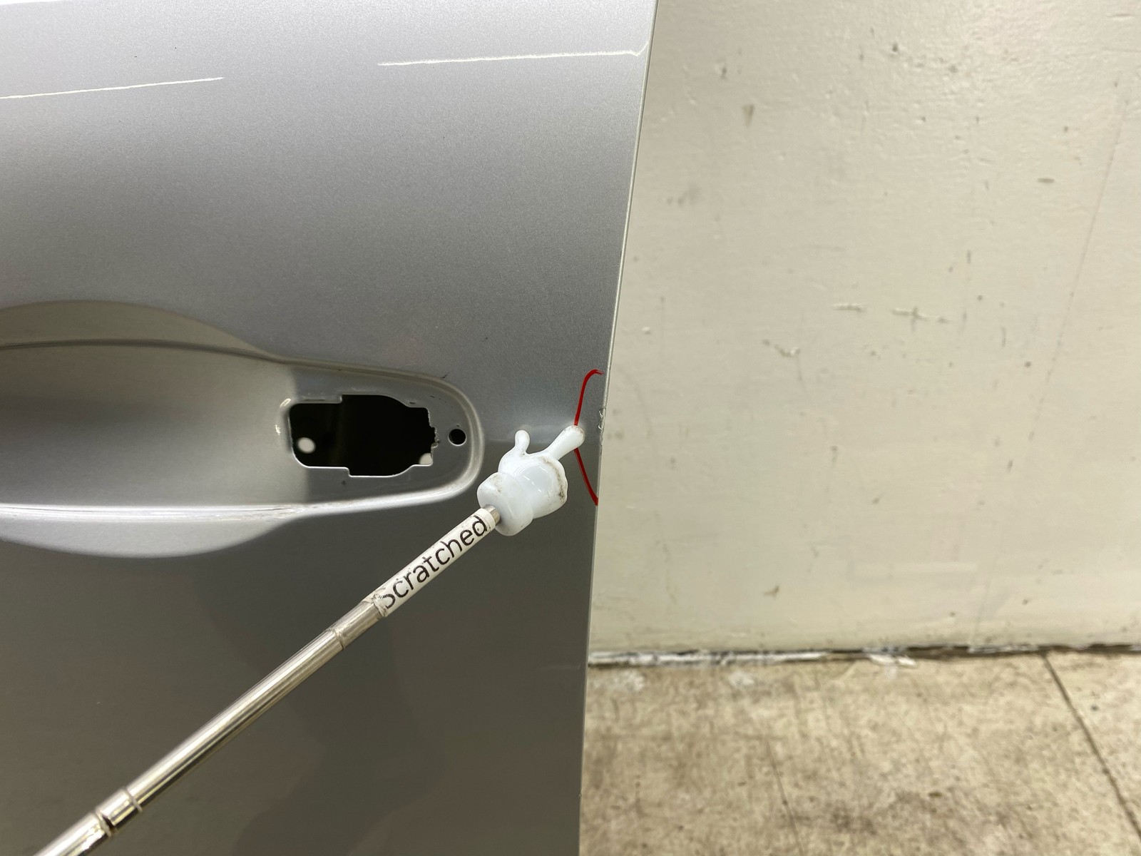 2014-2019 BENTLEY FLYING SPUR FRONT LEFT DOOR SHELL SILVER FROST METALLIC(6770)