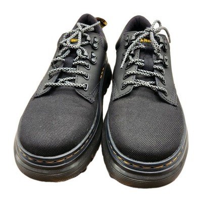Dr Doc Martens Air Wair Lace Up Black Shoes Men's 7 Women's 8 LA004