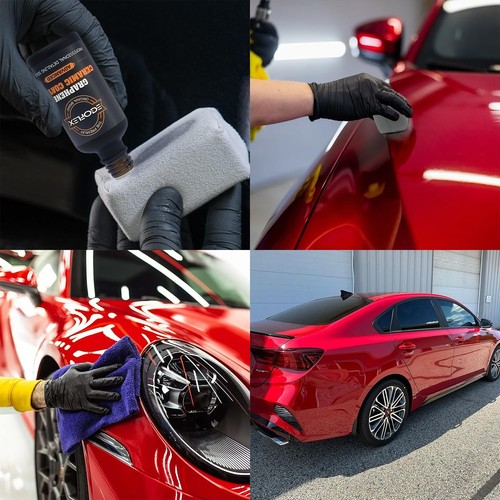 20H Professional Grade Graphene Ceramic Coating - 50ML Ultimate Protection Kit - Foto 6 di 9