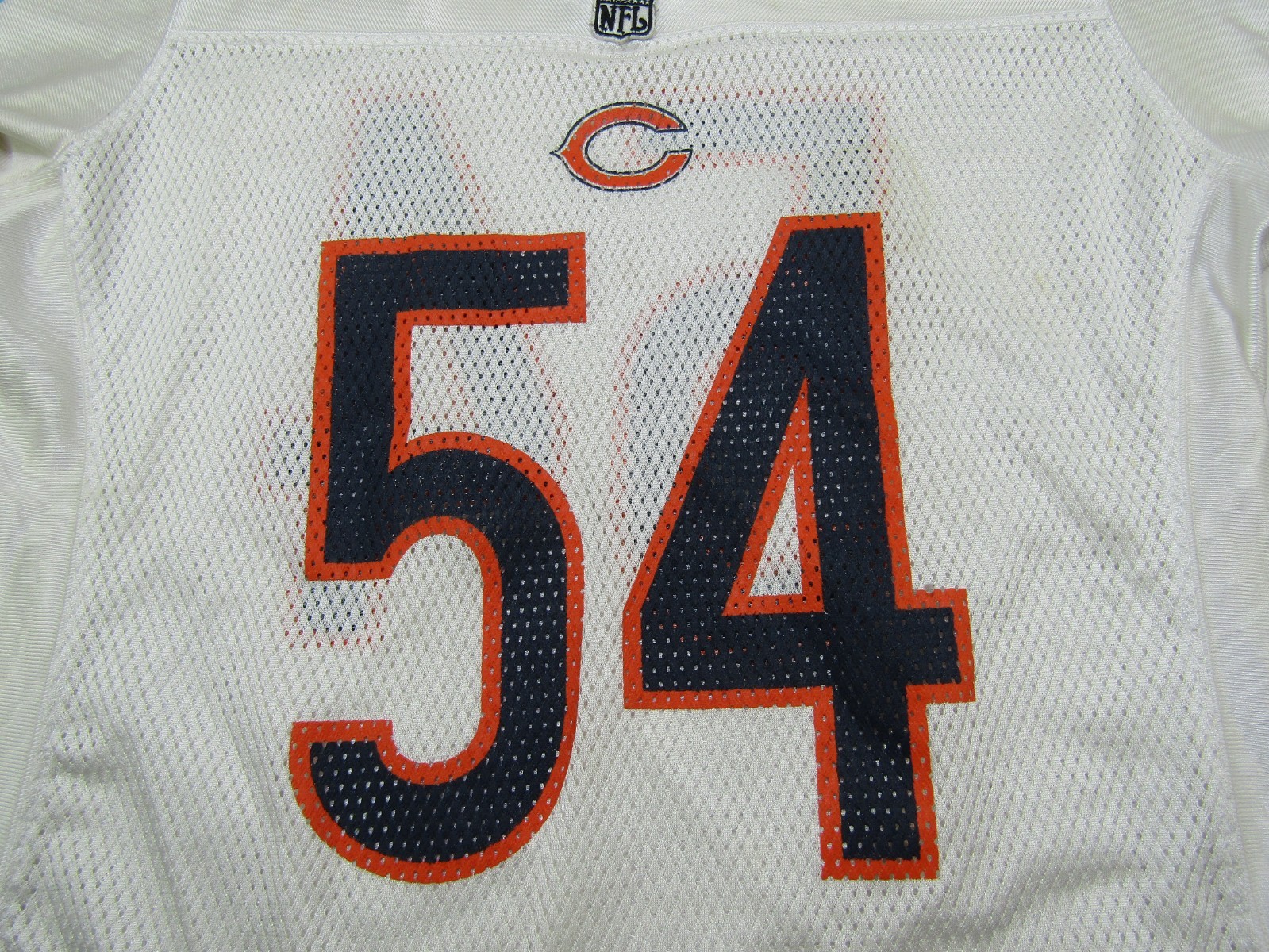 VTG Brian Urlacher Chicago Bears Jersey Youth Medium Super Bowl XLI Reebok NFL thumbnail 7