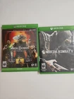 Microsoft Xbox One Games Lot Mortal Kombat X & 11 Aftermath