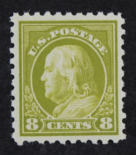 CKStamps: US Stamps Collection Scott#470 8c Franklin Mint VLH OG