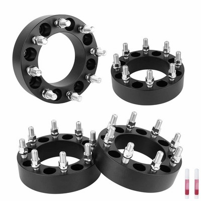 ILONPA 8x6.5 to 8x170 2 inch Wheel Spacers 126.15mm Bore for 1980-1998 Ford F...