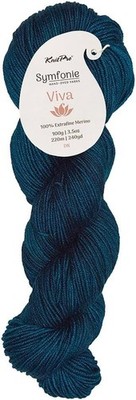 KnitPro Symfonie Premium Yarn 100% Extra Fine Merino Wool| Viva Midnight Forest
