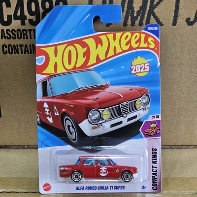 2025 HOT WHEELS MAINLINE CASE K ALFA ROMEO GIULIA TI SUPER | eBay