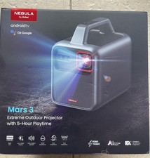 NEBULA Mars 3 Portable Projector 1080P Android TV 4K Home Cinema 1000 ANSI Lumen