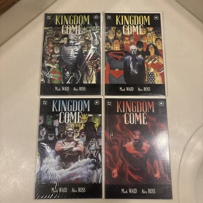 Kingdom Come #1-4 Complete Set (1996) DC Elseworlds - Alex Ross / Mark Waid - Image 1 of 4