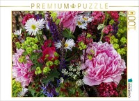 Calvendo Puzzle Bouquet Of Roses | 1000 Pieces, Finished Size 25.2 × 18.9 In (64
