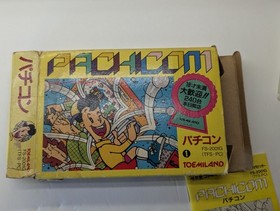 Pachicom Pachi Com Famicom NES Japan import box manual CIB+ Tested, Working!