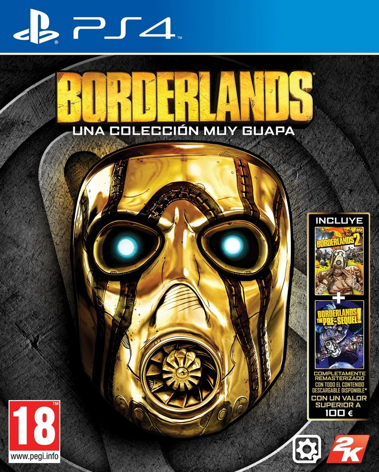 JUEGO PS4 BORDERLANDS: UNA COLECCION MUY GUAPA PS4 20341517