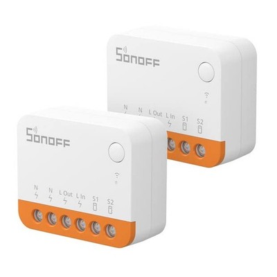 MINIR4 10A Smart WiFi Extreme Wireless Light Switch,Universal DIY Module for ...