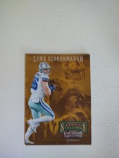 2023 Panini Contenders - Rookie Stallions Luke Schoonmaker #18 (RC)(02)