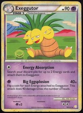 Exeggutor 18/123 Rare HeartGold & SoulSilver Pokemon Damaged on eBay