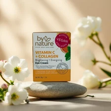 Brightening & Energizing Care | Vitamin C + Collagen Eye Cream by By Nature – 1