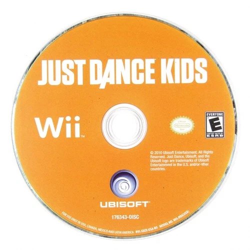 Just Dance Kids Wii Tested Authentic Disk Only