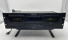 Denon DN-770R Dual Cassette Deck Tape Player