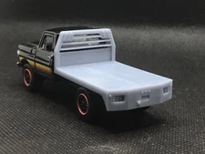 1:64 Scale 3D Printed SRW Flatbed Truck Body for Greenlight M2 and More