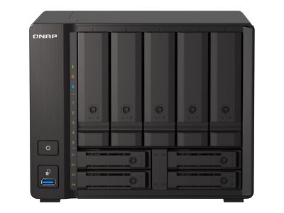 QNAP - TS-H973AX-8G - NAS server - 9 bays - SATA 6Gb/s - RAID 0 1 5 6 10 50