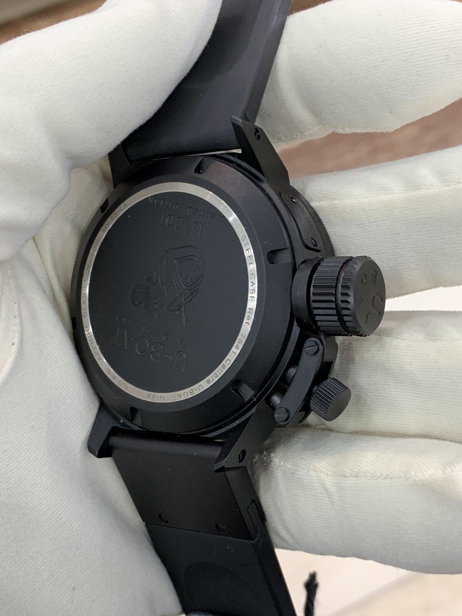 U-BOAT　U1001　Φ50mm　ラバーベルト　Uボート U-BOAT U1001 Φ50mm ラバーベルト Uボート