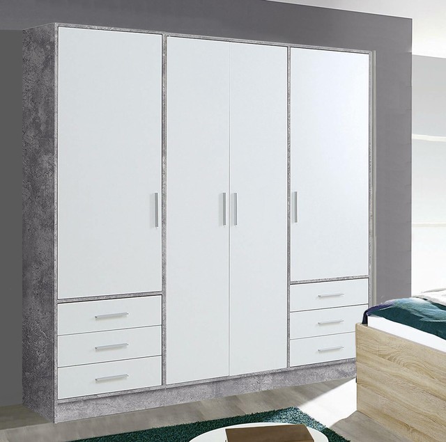 Wimex Schlafzimmerschrank Kleiderschrank Schrank 135cm Weiss 395020 Gunstig Kaufen Ebay