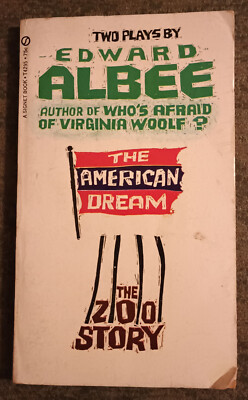 Two Plays by Edward Albee : Zoo Story + American - paperback book - 1961 13th pr