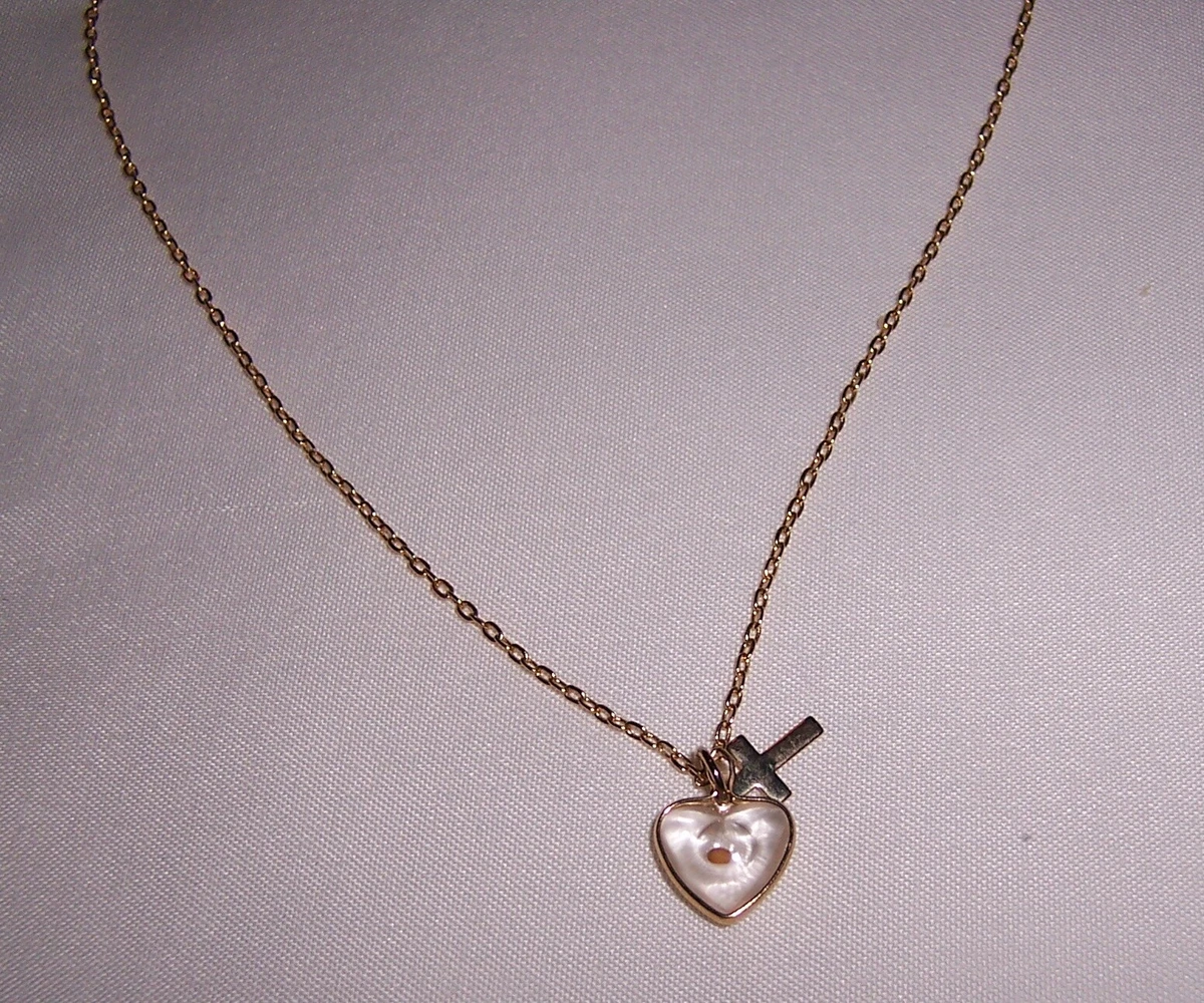 Mustard seed cross necklace deals