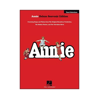 Hal Leonard Annie Deluxe Souvenir Edition Vocal Selections P/V/G