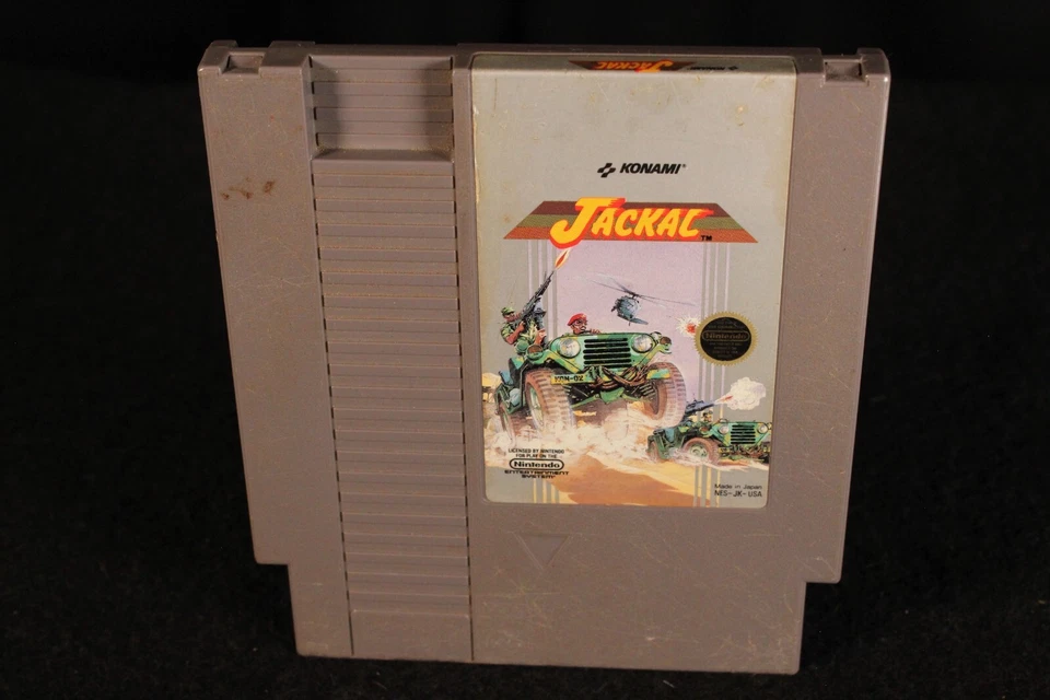 Nintendo Jackal NES vintage original video game cartridge classic 1988 - Image 4 of 4