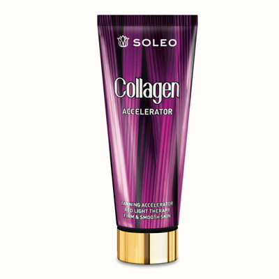 Bräunungslotion Bräunungsbeschleuniger Solarium Soleo Collagen Accelerator 200ml