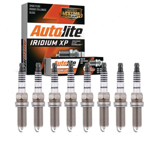 8 pc Autolite Iridium XP Spark Plugs for 2007-2011 Mercedes-Benz S550 5.5L en