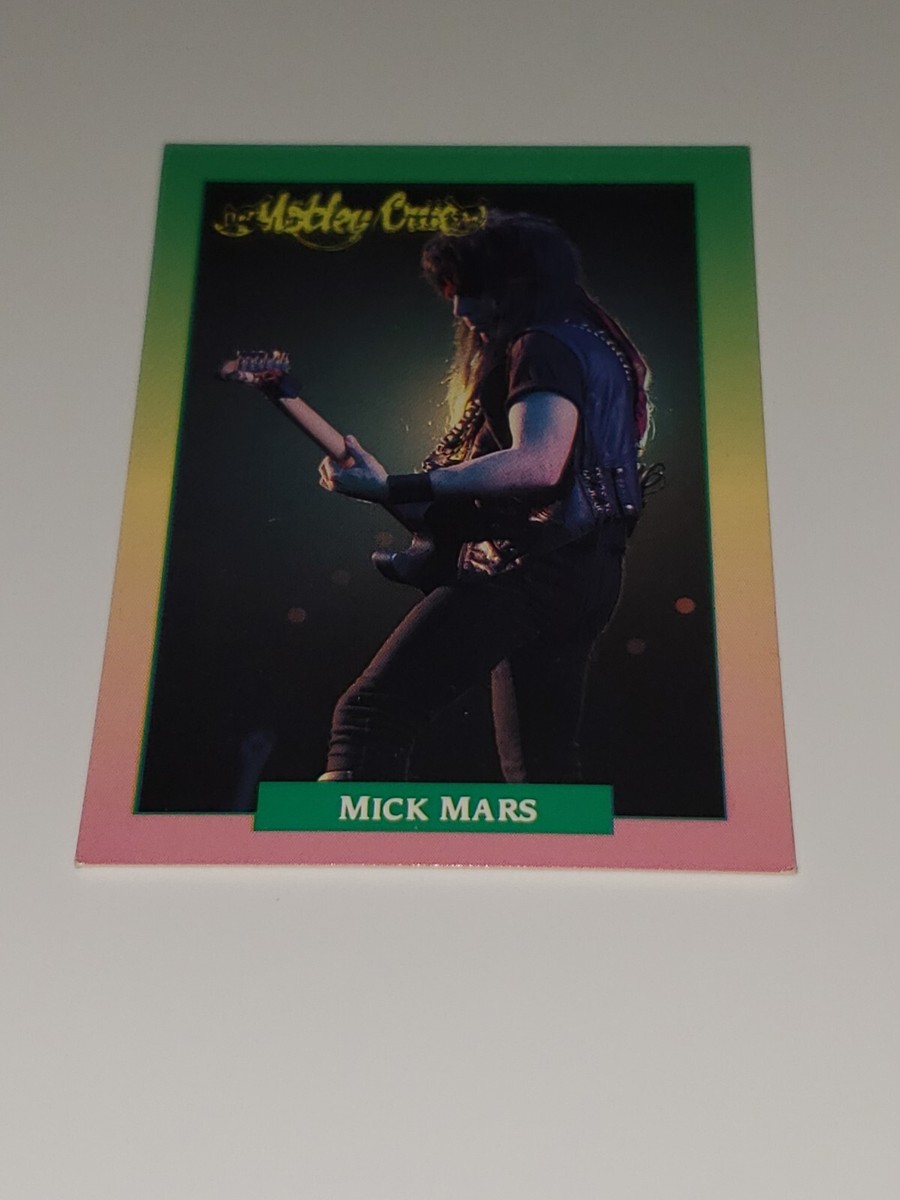 1991 Brockum RockCards #91 Mick Mars Motley Crue Rock Hair Metal
