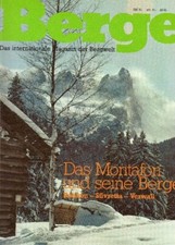 ZEITSCHRIFT  "BERGE"  - DAS INTERTN. MAGAZIN DER BERGWELT  Nr. 4 / 1983
