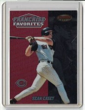 2000 Bowman's Best Franchise Favorites Sean Casey Cincinnati Reds #FR1A