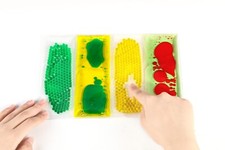 Sensory Squishy Gel Pad Liquid Motion Visual Oil Pad Fidget Educational Toy