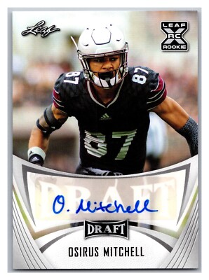 2021 Leaf Draft Osirus Mitchell #BA-OM1 Auto (RC)