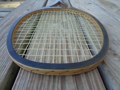 Raquette De Tennis Vintage Dunlop A-Player, Bois/graphite, Grip 4 5/8, 12,95 Oz
