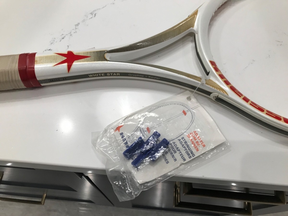 【KNEISSL】WHITE STAR AERO30 CUSTOM 硬球 G2 Rare Kneissl Aero 30 White Star Tennis, 4 5/8 Made in