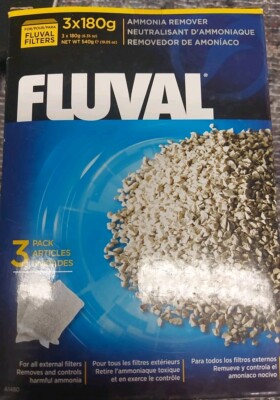 Fluval Neutralisant d'ammoniaque 3 x 180g