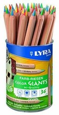 36 Lyra FarbRiese Natur 4 Color Farbstifte Buntstifte Malstifte Stifte Stabil