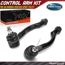 2Pcs Front Driver & Passenger Side Outer Tie Rod End for Kia Borrego 2009-2011