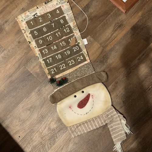 Christmas Snowman Advent Countdown Calendar Signature Homestyles - Picture 2 of 18