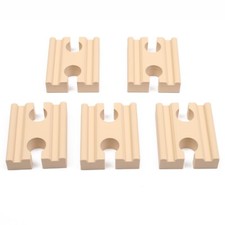 Schienenverbinder Set 5-tlg. Holzeisenbahn-Set passend für Eichhorn, Brio, Haba