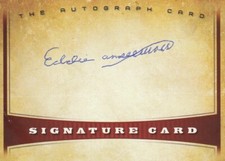 LEGENDARY BOSTON RADIO TALK SHOW HOST EDDIE ANDELMAN SIGNED SIGNATURE CARD RARE
