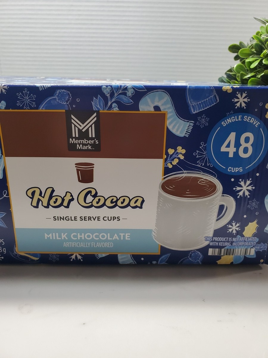 Member's Mark Hot Cocoa Drink Mix ~ Milk Chocolate ☕ 48 ct. K-Cup