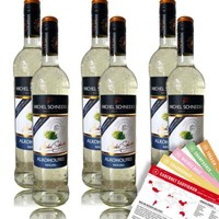 Michel Schneider Riesling, Alkoholfrei, Sortenreines Weinpaket (6X0,75L)